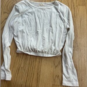 The Westside Women’s White Long Sleeve Top Size S